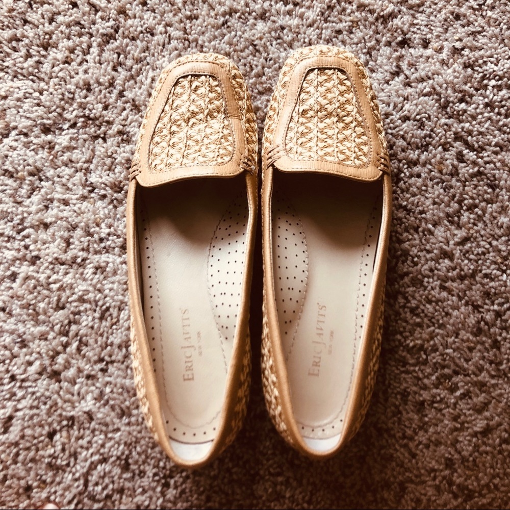 🆕 8N Eric Javits Squishee Moccasins WORN ONCE